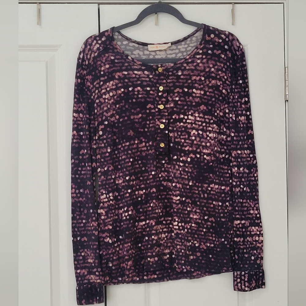 Tory Burch Silk T-shirt size L